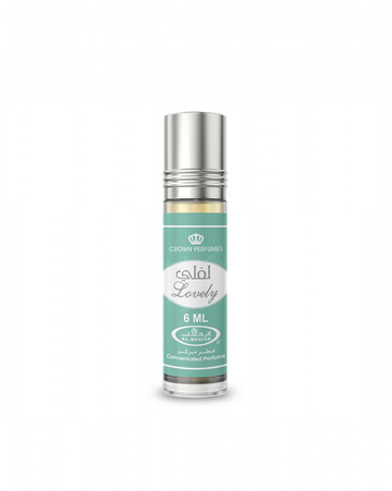 Lovely Concentrated Perfume Oil 6ml by Al Rehab - Alcohol-Free Roll-On Fragrance