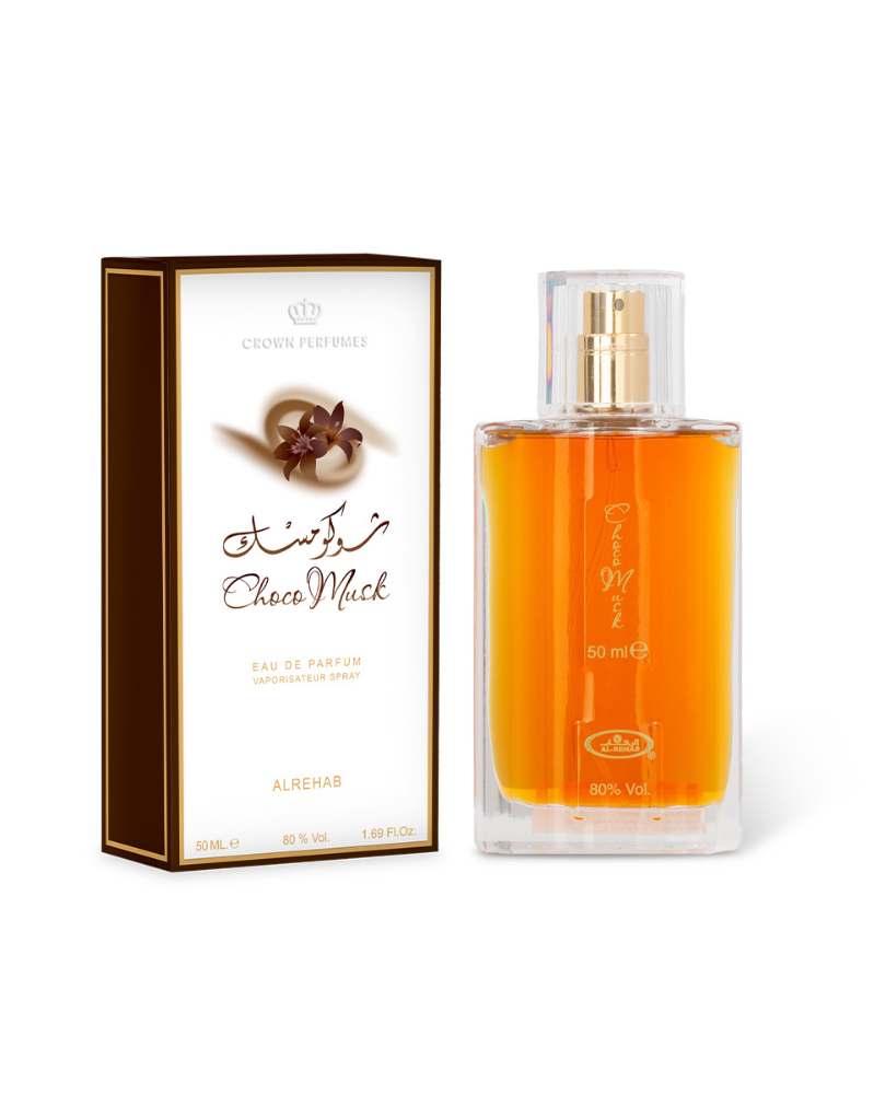 Choco Musk by Al Rehab Eau de Parfum Spray 50ml - Unisex Vanilla Chocolate Scent