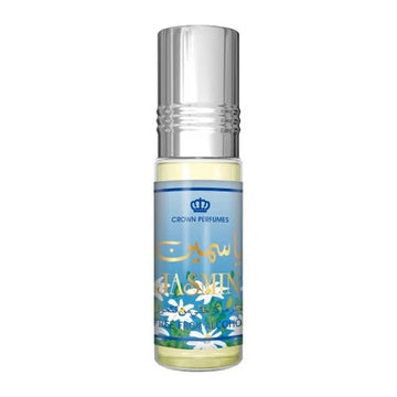 Jasmin Concentrated Perfume Oil 6ml by Al Rehab - Alcohol-Free Roll-On Fragrance
